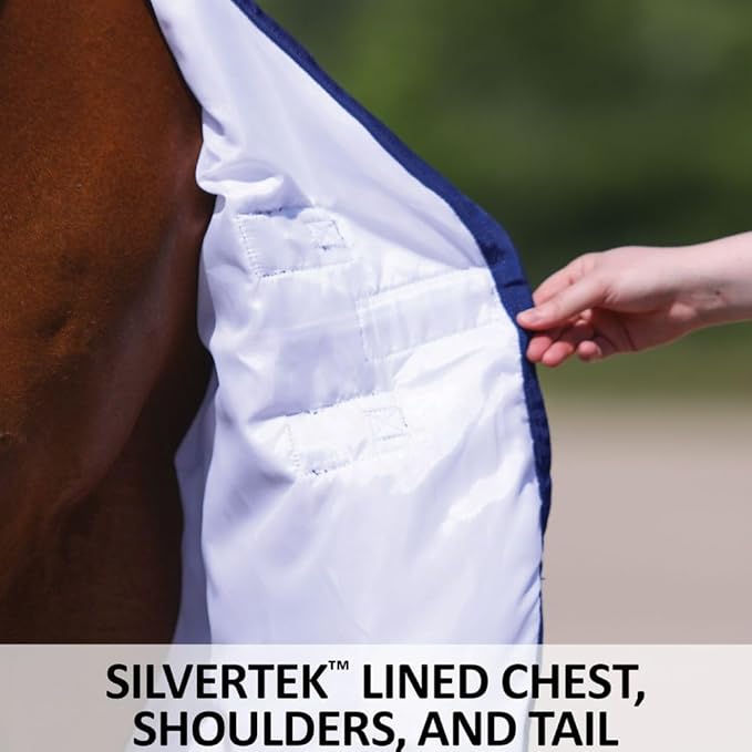 Schneiders Soft Interlock Mesh II Horse Fly Sheets | Superior UV &amp; Insect Protection | Versatile Euro Fit Option | Reflective Safety Design