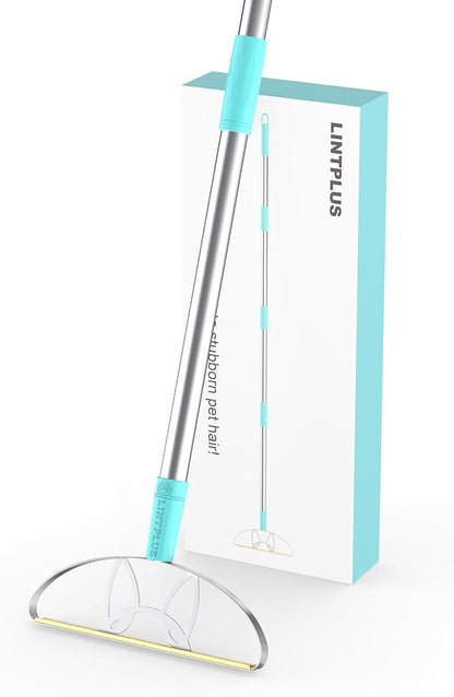 63“Ultra Long Carpet Rake by LINTPLUS-Heavy Duty Carpet Scraper &amp; Pet Hair Remover for Deep Cleaning, Efficient Dog Hair Remover for Carpets,Rugs,Furniture-Durable Carpet Rake for Home Use