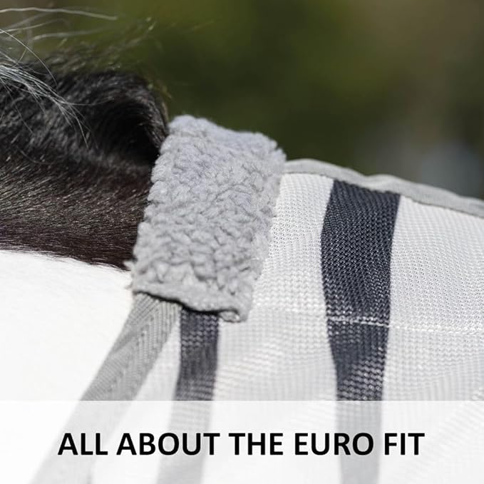 Schneiders Soft Interlock Mesh II Zebra Horse Fly Sheets | Striking Zebra Pattern for Fly Deterrence &amp; Superior UV Protection