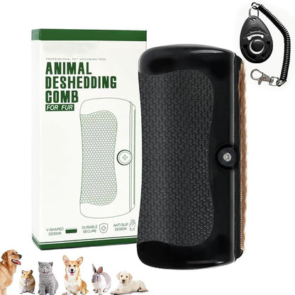 Pets Shedding &amp; Grooming Tools, Deshedding Dog Brush for Shedding- Upgrade Cats, Dogs, Rabbits, Horses, Ergonomic Hair Removal Brushs