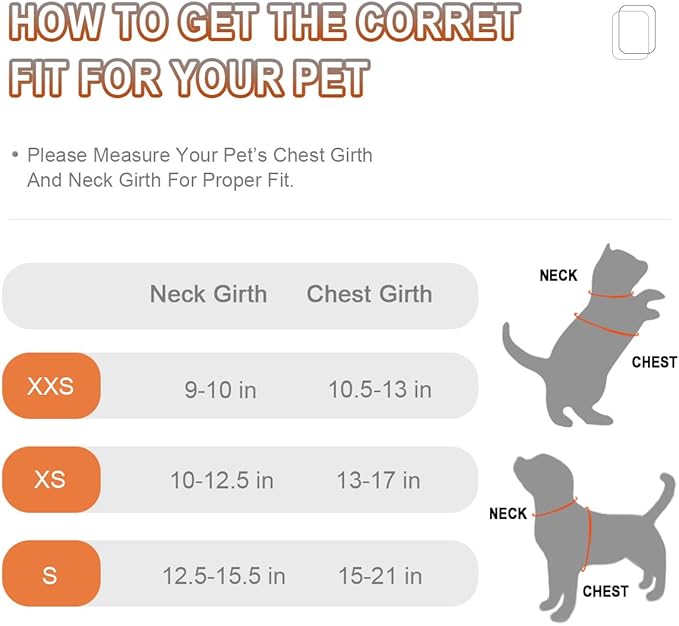Dog Harness Step in Dog Vest Harness, Reflective Adjustable Puppy No Pull Harness Breathable Soft for Small and Medium Dogs Cats, Red, XXS