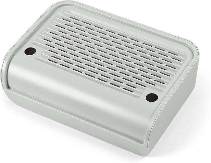 Cat Litter Box Step, Cat Litter Box Ramp Mat with Filter Function for Self-Cleaning Cat Litter Box, Easy to Clean, Cat Pedal Step Stool Ideal for Kitten &amp; Elderly Cats (Light Grey)