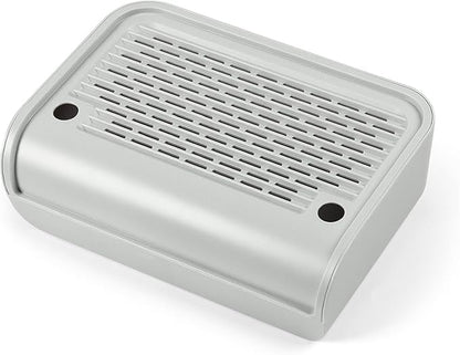 Cat Litter Box Step, Cat Litter Box Ramp Mat with Filter Function for Self-Cleaning Cat Litter Box, Easy to Clean, Cat Pedal Step Stool Ideal for Kitten &amp; Elderly Cats (Light Grey)