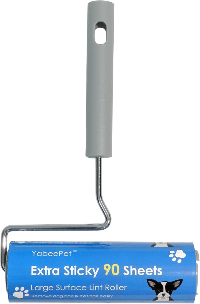 Extra Sticky Large Surface Lint Roller, 6.3&