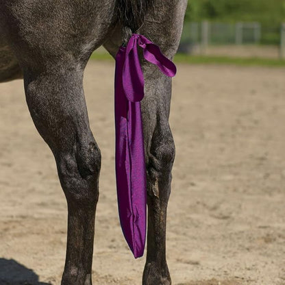 UltraFlex Lycra Tail Bag for Horses | Package of 3 | 24" Long | UV Protection | Smooth Stretch Fit | Keeps Tails Clean &amp; Braided