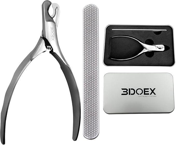 Dog Cat Nail Clippers for Large Dogs Heavy Duty Dog, Professional Stainless Steel Pet Nail Trimmers, Sharp &amp; Safe with Ergonomic Handle, Built-in Nail File