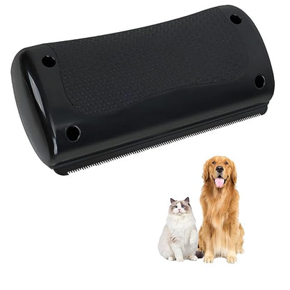 Deshedding Brush - Dog Brush for Shedding &amp; Pet Hair Removal Tool, Double Sided Grooming Brush - Dog &amp; Cat Grooming Supplies for Long Short Hair