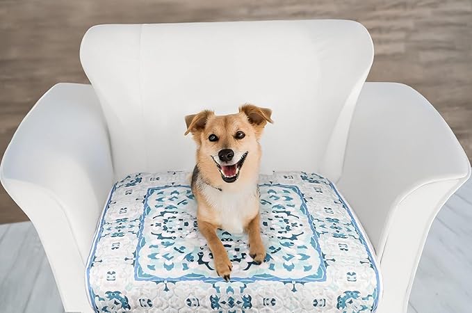 NALALAS Large Washable Pee Pads for Dogs | Reusable, Waterproof &amp; Ultra Absorbent Puppy Pads | Dog Pee Pads, Anti-Slip, Leakproof &amp; Quick Dry Pet Training Mat | Whelping Pad, Puppy Mat &amp; Crate Pad