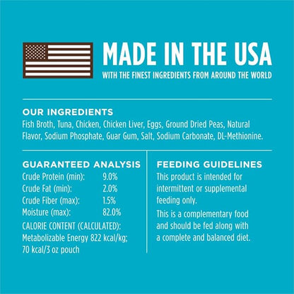Instinct Healthy Cravings Grain Free Real Tuna Recipe Natural Wet Cat Food Topper by Nature&