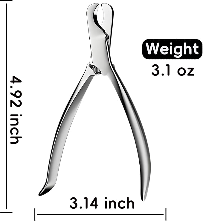 Dog Nail Clippers &amp; Cat Nail Trimmers - Sharp Stainless Steel Professional Pet Nail Clippers for All Dogs, Thick Nails &amp; Indoor Cats - Ergonomic Non-Slip Handle for Safe, Comfortable Grooming