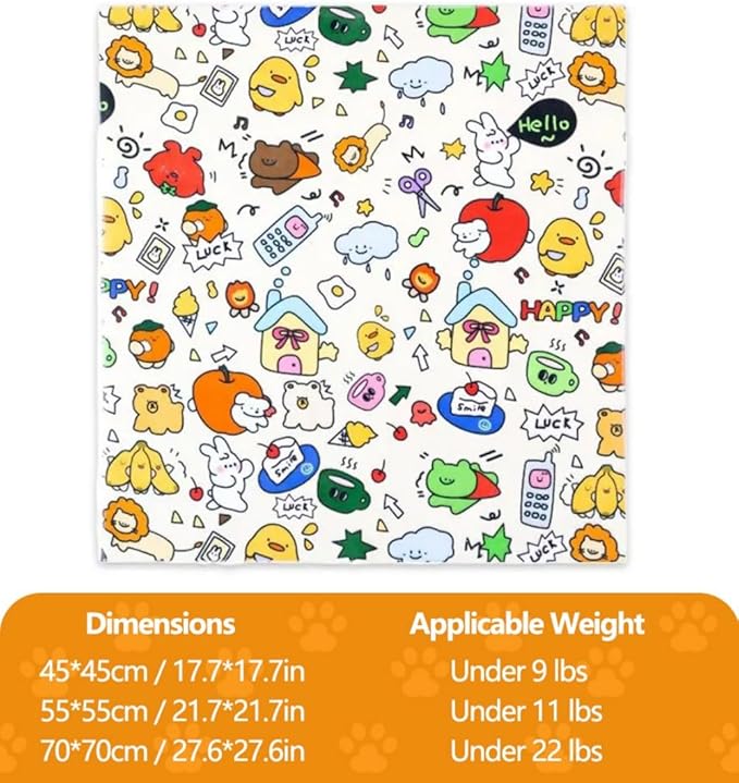 Magic Cat Wrap for Cutting Nails &amp; Grooming, Self Adherent Fabric Wrap for Cats, Multi Functional Pet Grooming Towel Blanket, Wrap Snug and Groom for Cats, 27.6in, Under 22 Ibs