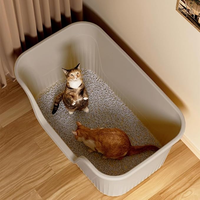 Vealind Extra Large Cat Litter Box 31&