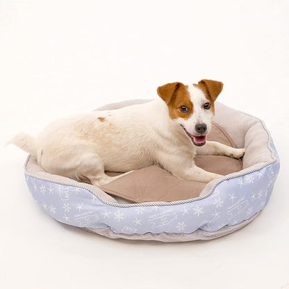 Paw Inspired Round Washable Pee Pads for Dogs (2 Pack), Reusable Puppy Pads, Waterproof Whelping Pads, Washable Training Pet Pads, Washable Potty Pads (17 inch Extra Small Size, Pack of 2)