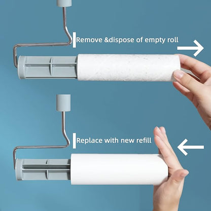 Extra Sticky Large Surface Lint Roller, 6.3&