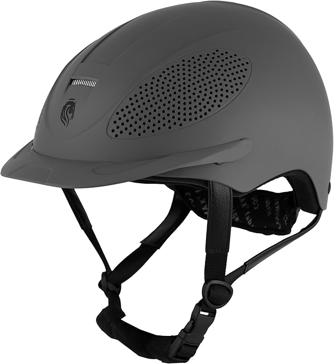 Equinavia Skylar Horse Riding Helmet – Lightweight Equestrian Helmet with Airflow Vents, Adjustable Dial &amp; Removable Liner, ASTM F1163-23/SEI Certified