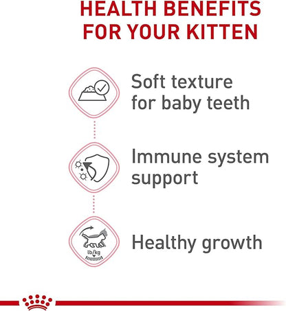 Royal Canin Feline Health Nutrition Kitten Loaf in Sauce Canned Cat Food, 3 oz can (Pack of 24)