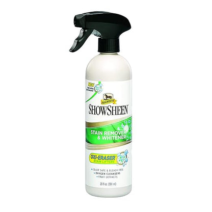 Absorbine ShowSheen Stain Remover &amp; Horse Whitener, Oxi-Eraser Stain Lifters, 20oz
