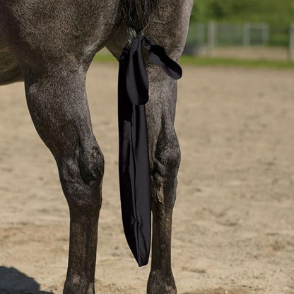 UltraFlex Lycra Tail Bag for Horses | Package of 3 | 24" Long | UV Protection | Smooth Stretch Fit | Keeps Tails Clean &amp; Braided