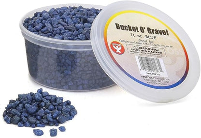Hygloss Products Craft Rocks, Mini Stones for Art Projects - Bucket O&