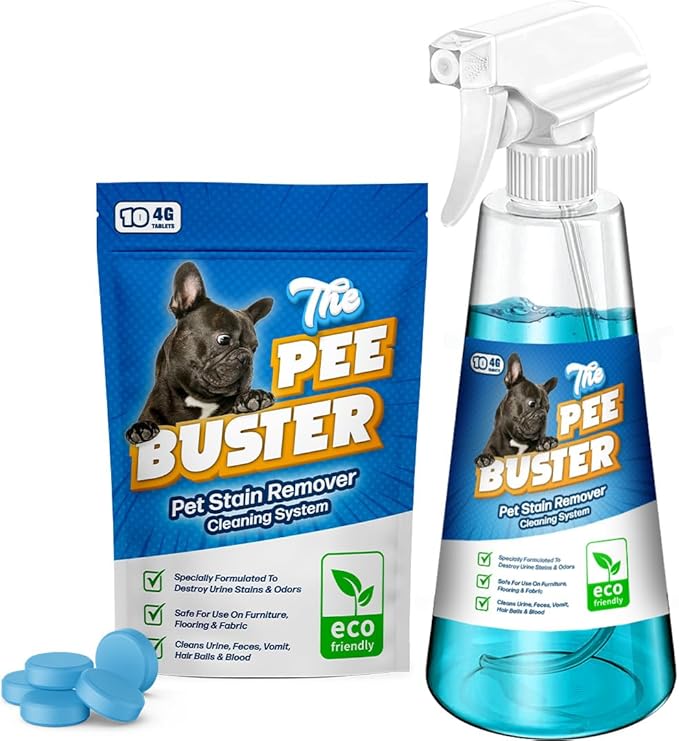 Generic Peebuster Pet Stain &amp; Odor Remover - Cleaning Spray for Dog and Cat Urine, 1 Count (Pack of 1)