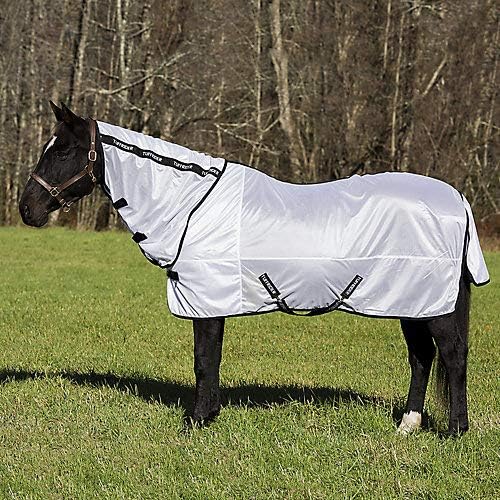 TuffRider Comfy Mesh Combo Neck Fly Sheet 84 Blue