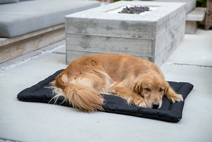 K9 Ballistics Tough Ripstop Dog Crate Pad - Durable &amp; Machine Washable with Non-Skid Bottom and 120-Day Warranty, Fits 48" Wire Crates - X-Large, Blue Quartz