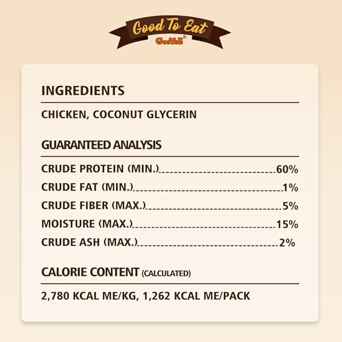 Gootoe Soft Chicken Knots 1 lb, Dog Treats, All Natural, Grain-Free, High-Protein, Healthy &amp; Easily Digestible, Soft Texture, Resealable