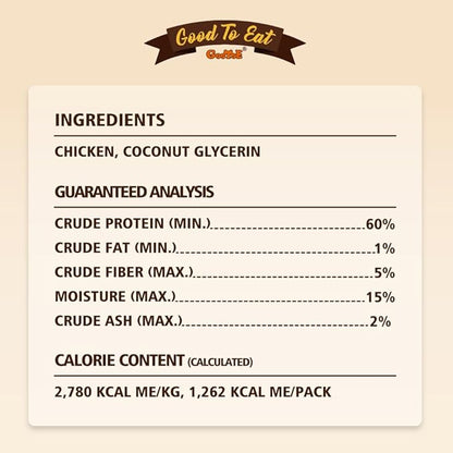 Gootoe Soft Chicken Knots 1 lb, Dog Treats, All Natural, Grain-Free, High-Protein, Healthy &amp; Easily Digestible, Soft Texture, Resealable