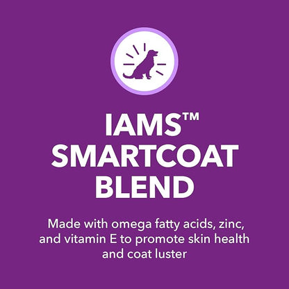 IAMS Advanced Health Skin &amp; Coat Adult Dry Dog Food Chicken and Salmon Recipe, 6 lb. Bag