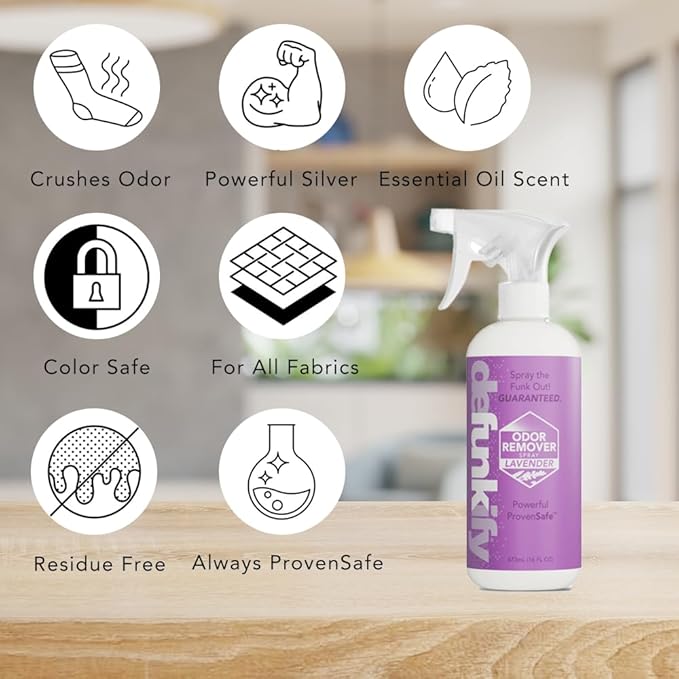 Odor Remover Spray, 16oz (2-Pack). &