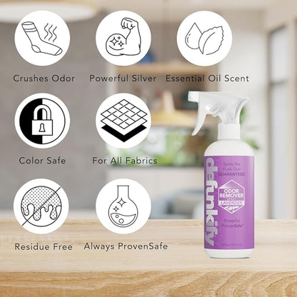 Odor Remover Spray, 16oz (2-Pack). &