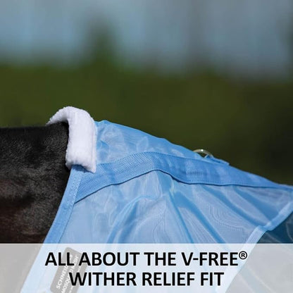 Schneiders Adjusta-Fit Mosquito Mesh Hybrid II Horse Fly Sheets | Ultimate Insect &amp; UV Protection for Equine Comfort