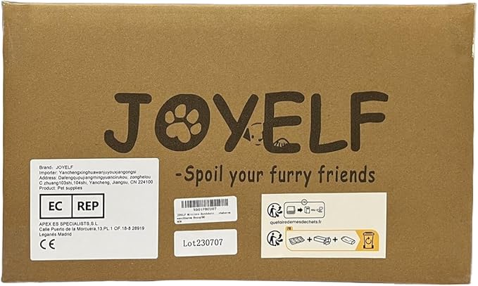 JOYELF Large Memory Foam Dog Bed, Orthopedic Dog Bed &amp; Sofa with Removable Washable Cover and Squeaker Toy as Gift