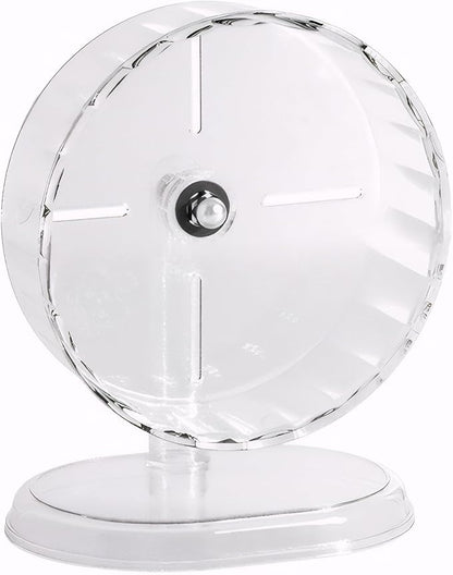Silent Hamster Wheel – 8.3 Inch Syrian Hamster Running Wheel, Anti-Skid &amp; Height Adjustable, Easy to Clean (8.3inch)