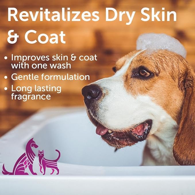 Nootie - Pet Shampoo for Sensitive Skin - Revitalizes Dry Skin &amp; Coat - Natural Ingredients - Gentle Dog Shampoo - Cleans &amp; Conditions