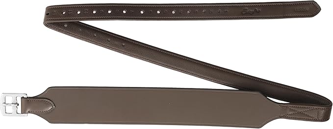 Exion Wide Stability Stirrup Leathers for English Saddles | Premium Cowhide Leather | Enhanced Leg Stability &amp; Comfort | Sizes: 48" to 62"