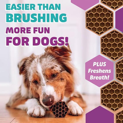 Dog Dental Treats – Vet VOHC Approved, Removes Tartar &amp; Cleans Teeth – Yummy High Protein Chicken Treat for Extra Small Dogs (Mini Pack, 30 Count)