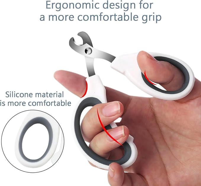 Cats &amp; Dogs Pets Nail Clippers &amp; Trimmers Rabbit Nail Clippers cat Nail Clippers for Indoor Cats cat Claw Clippers with Safety Guard Professional Grooming Tool for Cat Kitten