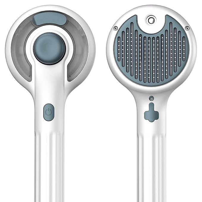Cat Steam Brush for Indoor Cats – 3-in-1 Grooming Tool with Water Spray, Self-Cleaning Hair Comb for Long &amp; Short Haired Cats and Dogs