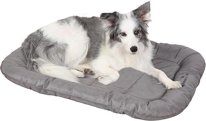 KHONSU PET Durable Dog Bed Tough and Tear Proof Dog Crate Bed, 800lbs Tear Strength PVC-Backed Waterproof Ped Bed Mat Indoor &amp; Outdoor Use for Dogs up to 60 lbs
