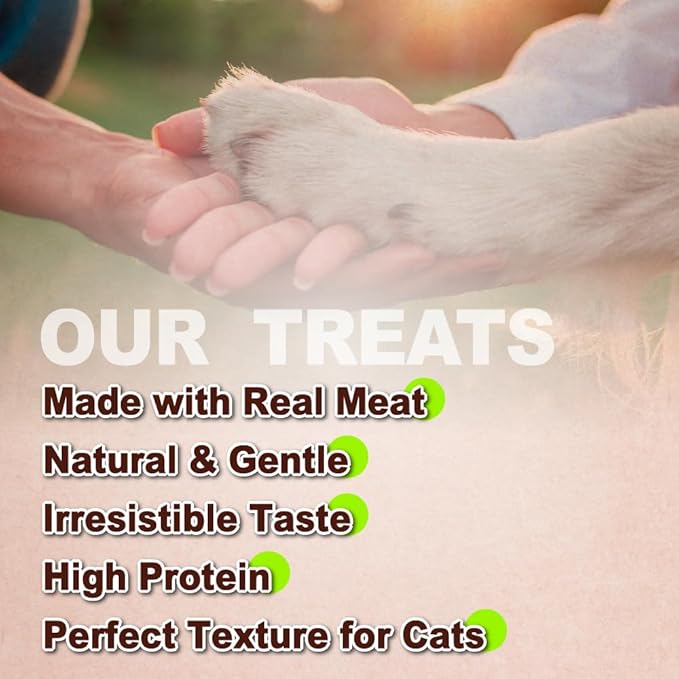 Afreschi Natural Cat Treats Chicken &amp; Mackerel Star Shape 6 oz, All-Natural, High-Protein, Grain-Free, Healthy, Low-Fat, Easily Digestible