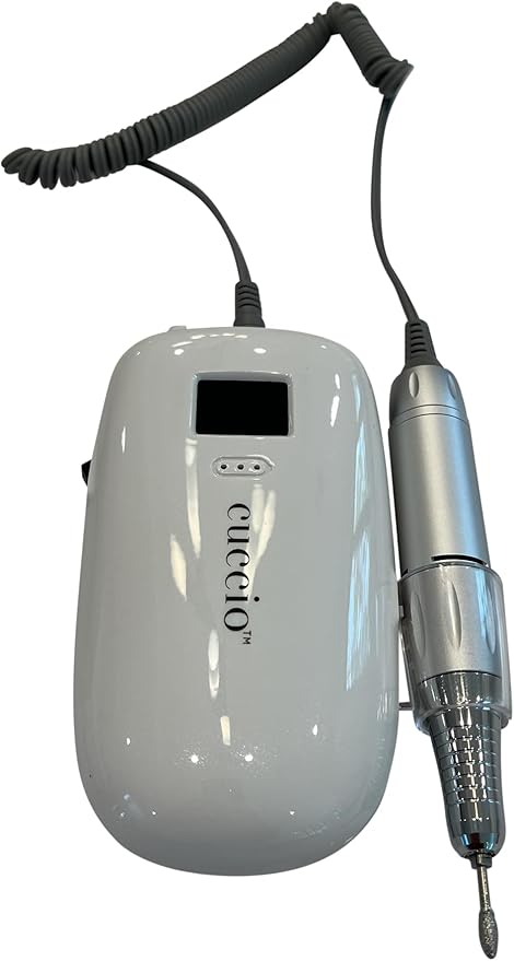 Warren London MaxPro 35K Dog Nail Grinder – 35,000 RPM Pro-Grade E-File w/ 6 Diamond &amp; Sanding Bits, Quiet Low-Vibration Motor, Reversible Rotation, Corded/Cordless USB Fast-Charge