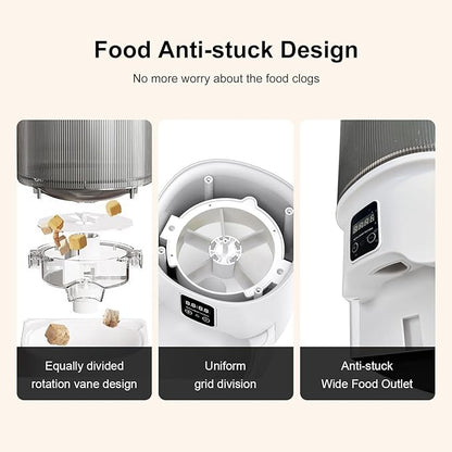 Darlipet Automatic cat Feeder,4L Auto cat Feeder,Programmable Meal &amp; Portions,Freshness Protection, Automatic Cat Food Dispenser for Cats &amp; Dogs, Back-up Battery, Easy to Set up &amp; Clean
