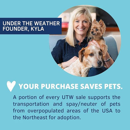 Under the Weather Pet Probiotics Powder for Cats | Vet Formulated Probiotic Supplement for Digestive Gut Health | Promotes Good Digestion &amp; Immunity | Aids Occasional Diarrhea for Cats (2.54 Oz)