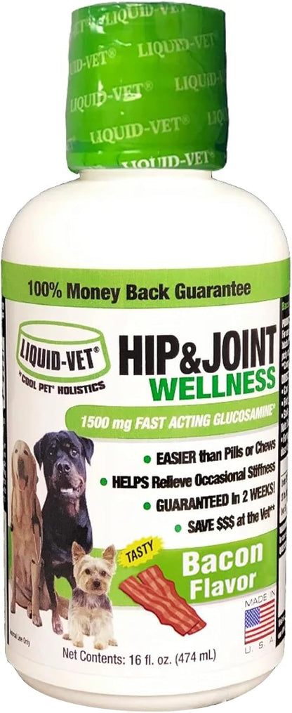 K9 Hip &amp; Joint Formula, Bacon Flavor, 16oz