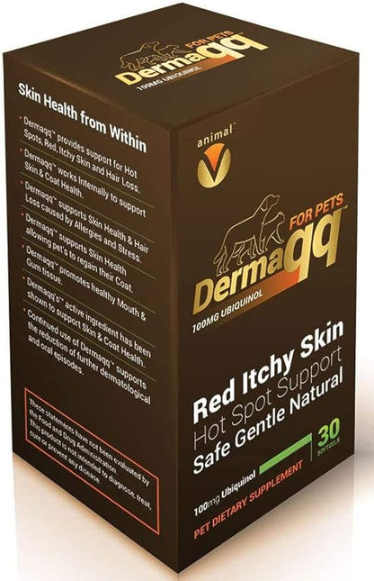 Dermaqq Dog &amp; Cat Hot Spots, Hair Loss, Dermatitis Support
