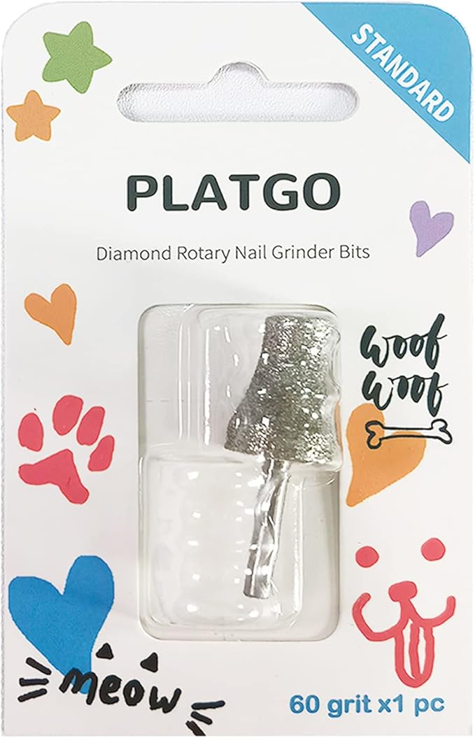 Diamond Dog Grinder for Dremel, Nail Drill Bits for Dogs &amp; Pets Care, 1/8&
