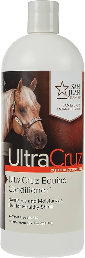 UltraCruz Equine Horse Shampoo, Conditioner and Fly &amp; Tick Spray Bundle, 32 oz Each
