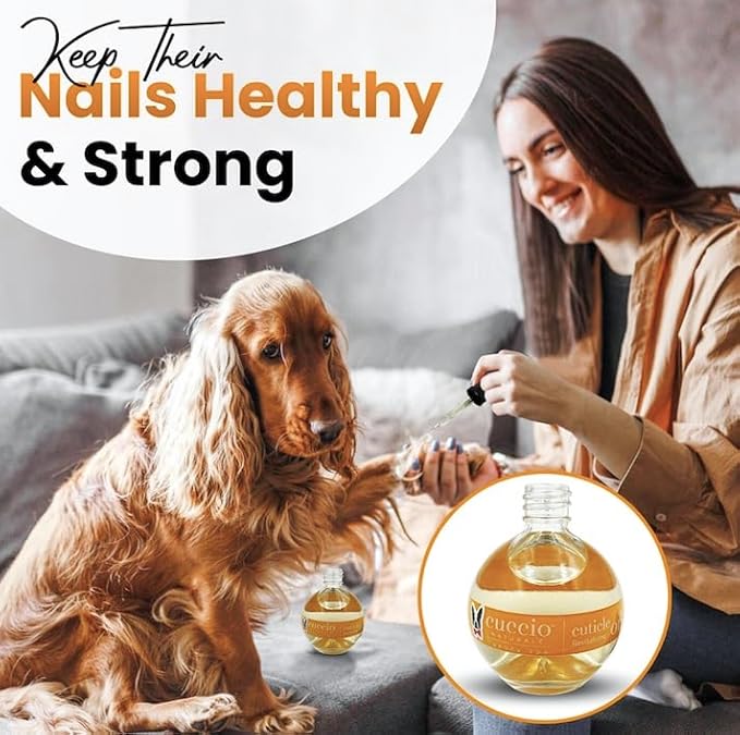 Warren London Dog Cuticle &amp; Nail Revitalizing Oil | Moisturize, Strengthen, and Nourish | Vitamin E - Cruelty-Free, Non-Greasy Formula | Gentle Daily Care for Healthy Dog Nails &amp; Paws