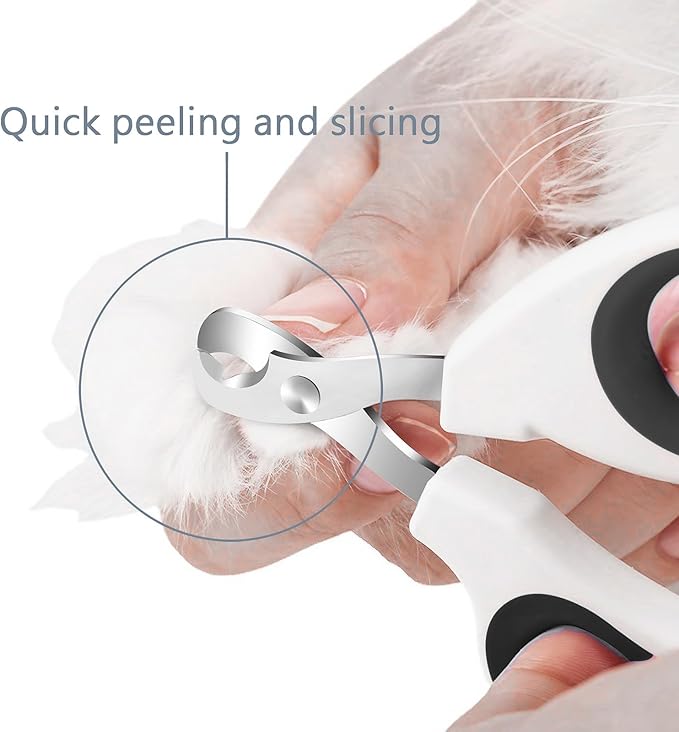 Cats &amp; Dogs Pets Nail Clippers &amp; Trimmers Rabbit Nail Clippers cat Nail Clippers for Indoor Cats cat Claw Clippers with Safety Guard Professional Grooming Tool for Cat Kitten